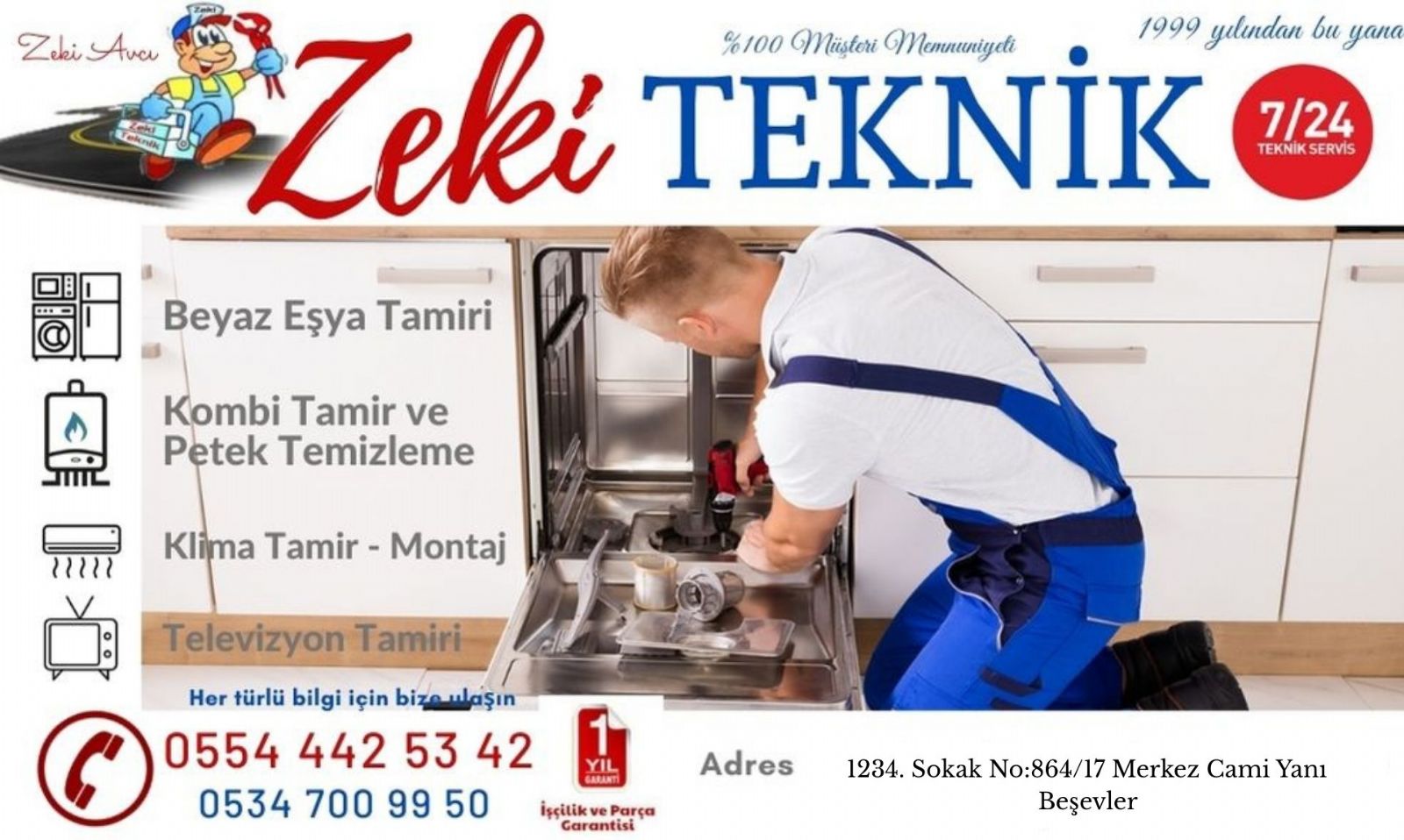Beşevler  Bulaşık Makinesi Tamircisi